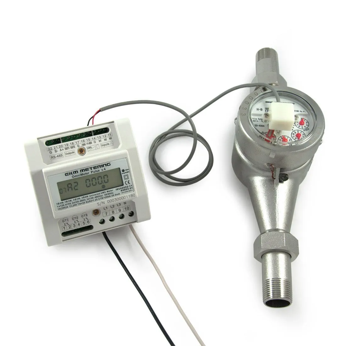 1.0 Inch Water Meter - Stainless Steel, NSF 61, Pulse Output
