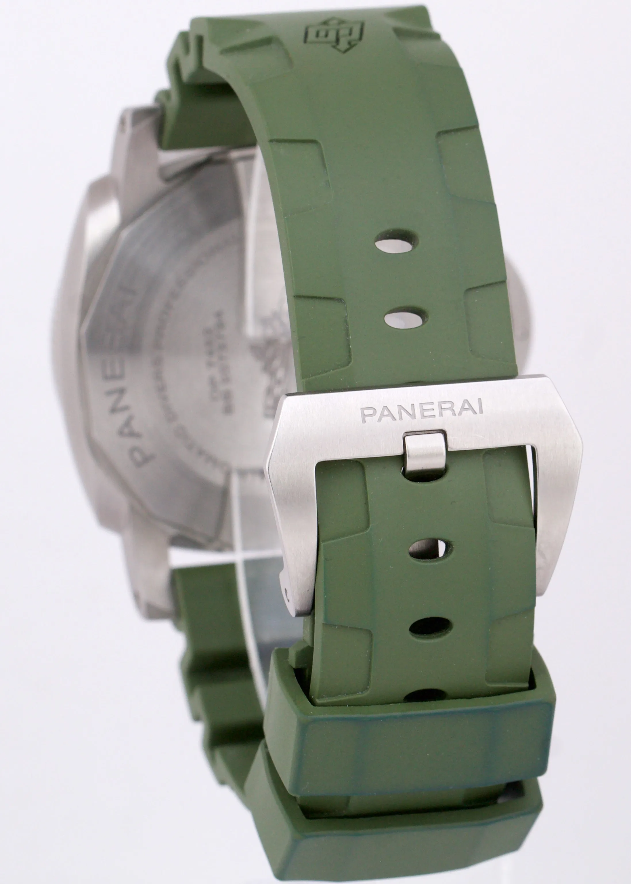 2023 PAPERS Panerai Submersible QuarantaQuattro Bianco GREEN 44mm PAM01226 BOX
