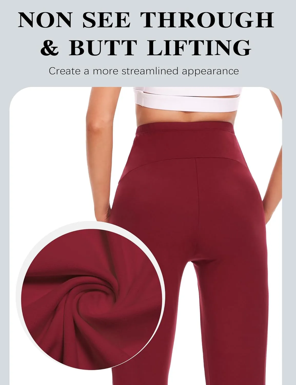 3/4 Pack Women's Maternity Leggings Over The Belly High Waisted Yoga Workout Pregnancy Pants Activewear for Women