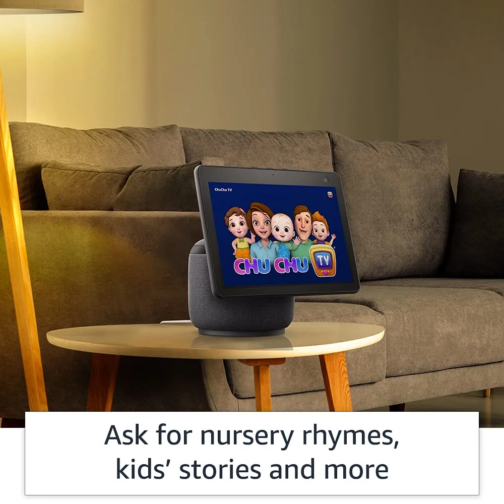 Amazon Echo Show 10 10.1" HD smart display with motion, premium sound and Alexa (Black)