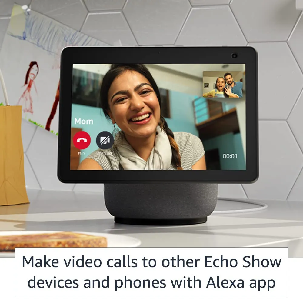 Amazon Echo Show 10 10.1" HD smart display with motion, premium sound and Alexa (Black)