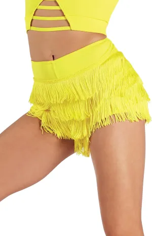 Balera Tiered Fringe Shorts for Girls & Women Perfect for Dance