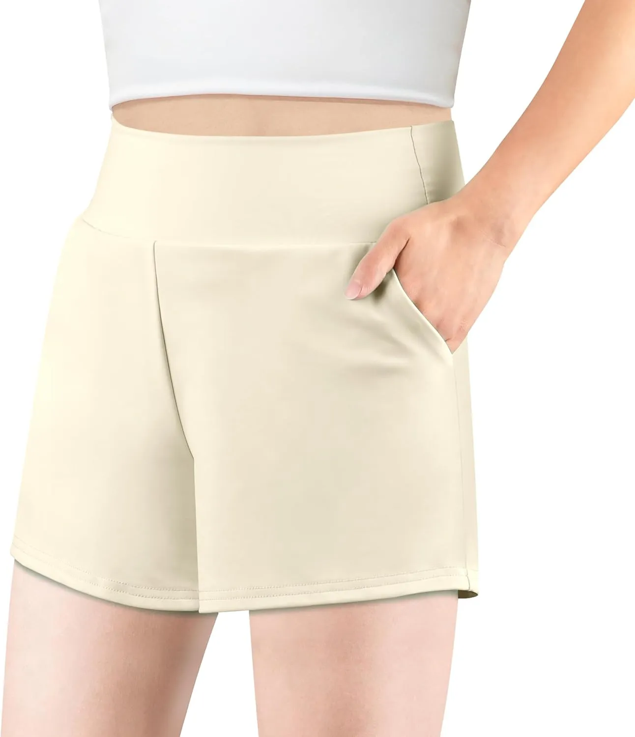 BIG ELEPHANT Girls Swim Shorts, UPF 50  Quick Dry Kids Active Beach Board Short, Youth Swimsuit Bottoms