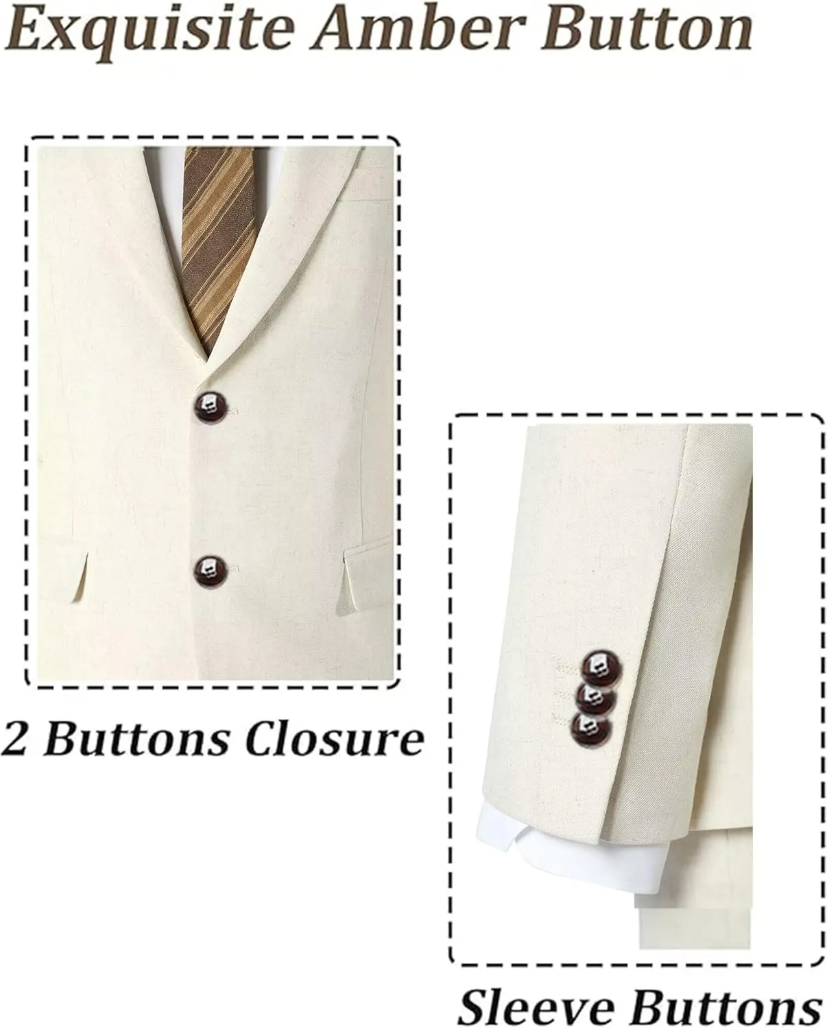 Bofan Boys Linen Blazer Suit Jackets for Boy Separate Kid Blazers Coats Summer Beach Prom Wedding Outfit