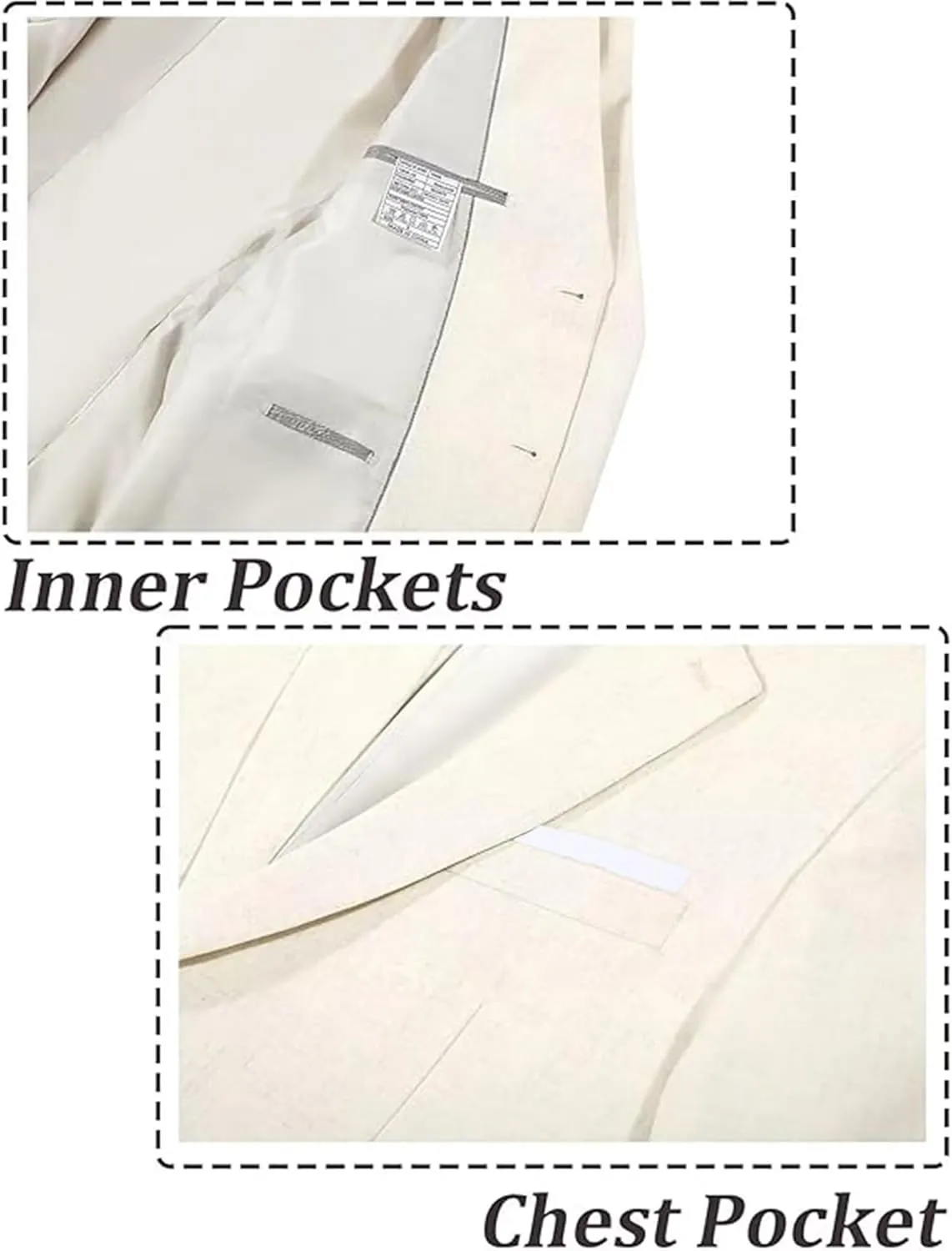 Bofan Boys Linen Blazer Suit Jackets for Boy Separate Kid Blazers Coats Summer Beach Prom Wedding Outfit