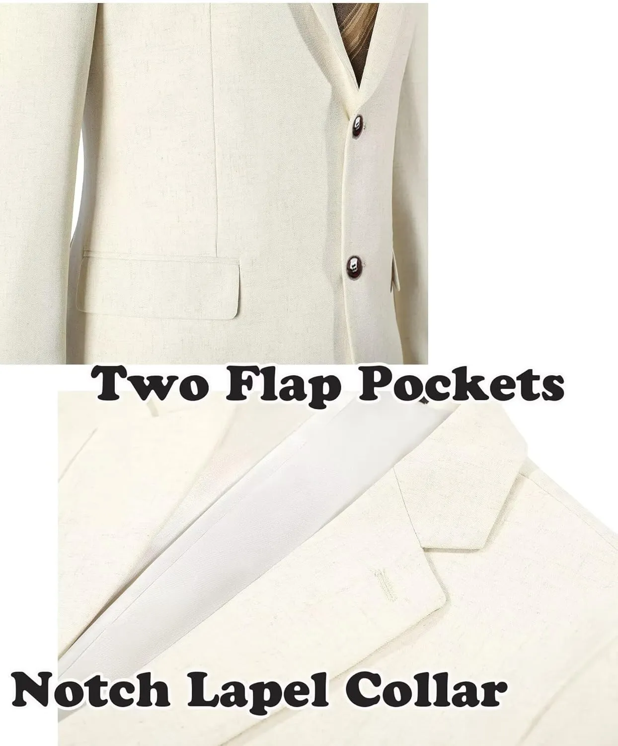Bofan Boys Linen Blazer Suit Jackets for Boy Separate Kid Blazers Coats Summer Beach Prom Wedding Outfit