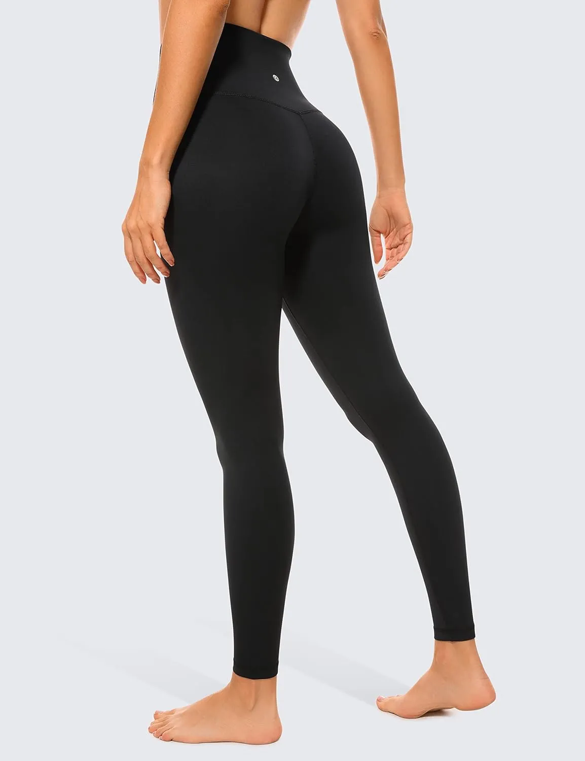 CRZ YOGA Air Feeling High Waisted Leggings for Women 25'' - Warm Thick Workout Buttery Soft Yoga Pants Lounge