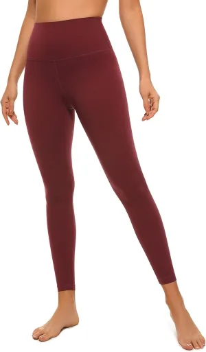 CRZ YOGA Air Feeling High Waisted Leggings for Women 25'' - Warm Thick Workout Buttery Soft Yoga Pants Lounge