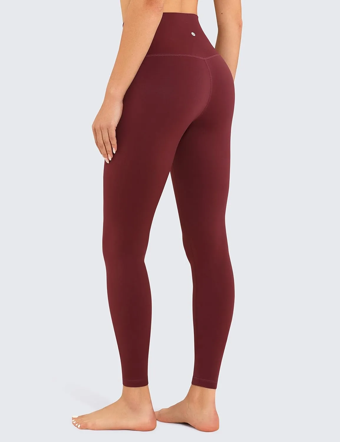 CRZ YOGA Air Feeling High Waisted Leggings for Women 28'' - Warm Thick Workout Buttery Soft Yoga Pants Lounge