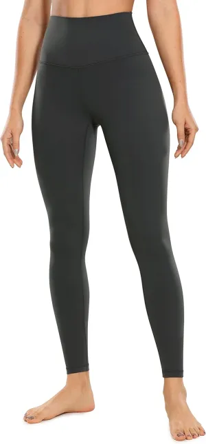 CRZ YOGA Air Feeling High Waisted Leggings for Women 28'' - Warm Thick Workout Buttery Soft Yoga Pants Lounge