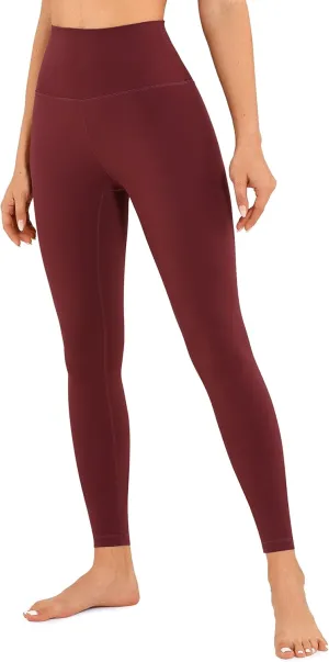 CRZ YOGA Air Feeling High Waisted Leggings for Women 28'' - Warm Thick Workout Buttery Soft Yoga Pants Lounge