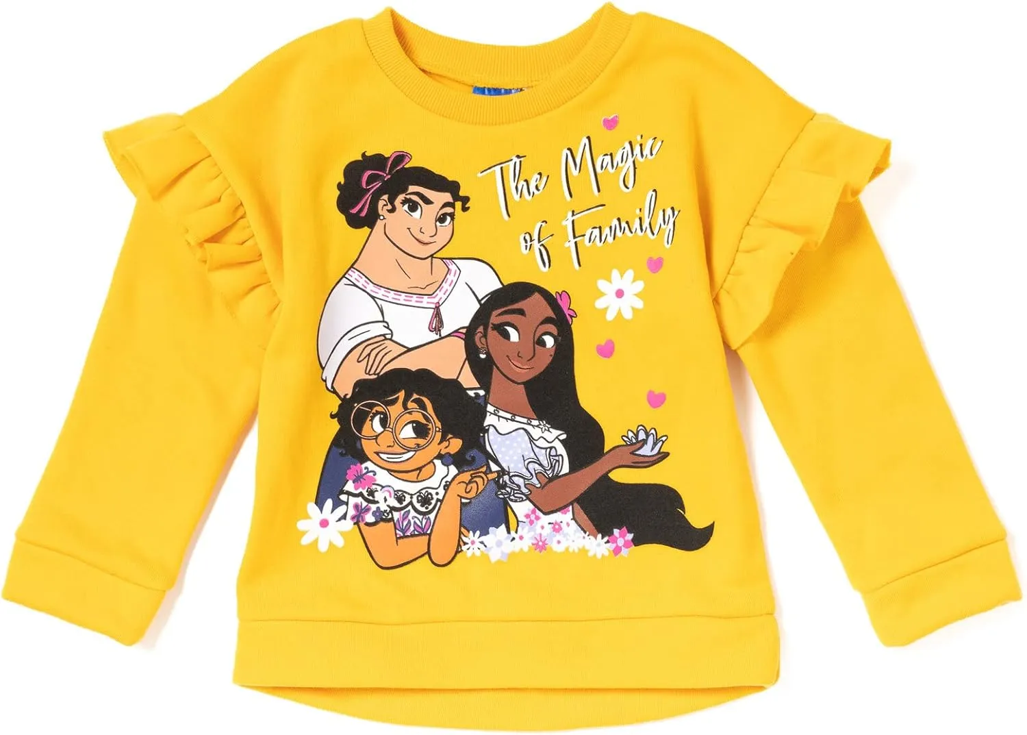 Disney Encanto Mirabel Luisa Isabela Girls Pullover Fleece Sweatshirt and Leggings Outfit Set Toddler to Little Kid