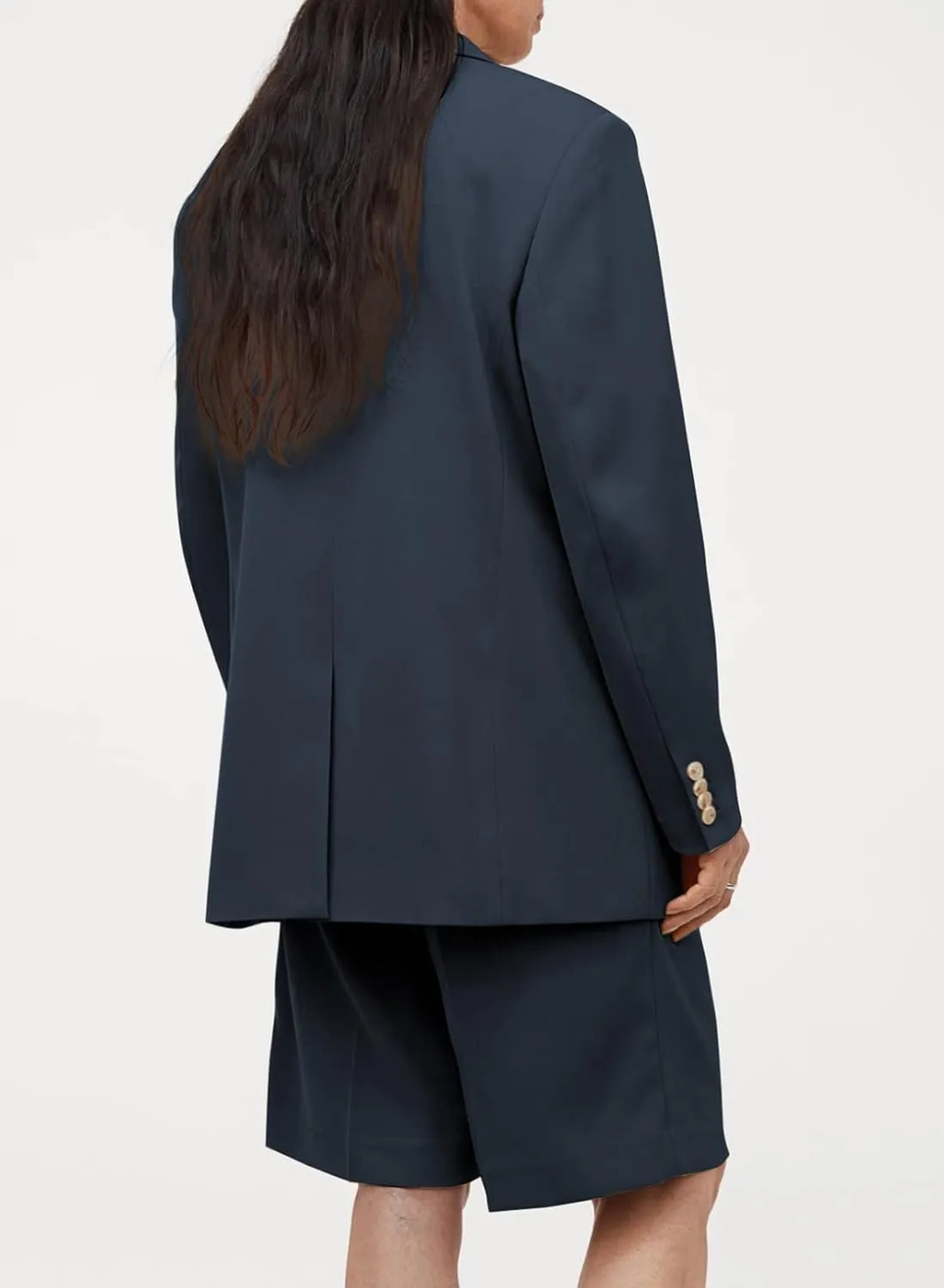 Dokotoo Womens 2024 Fashion Spring Lapel Collar Buttons Blazer Jackets for Women Business Casual