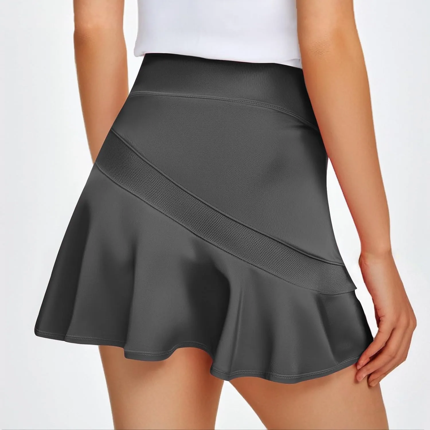FZVYD Tennis Skirts for Women Golf Skirt Skorts with Pockets Pleated High Waist Athletic Casual Biking Skort for Riding 2025