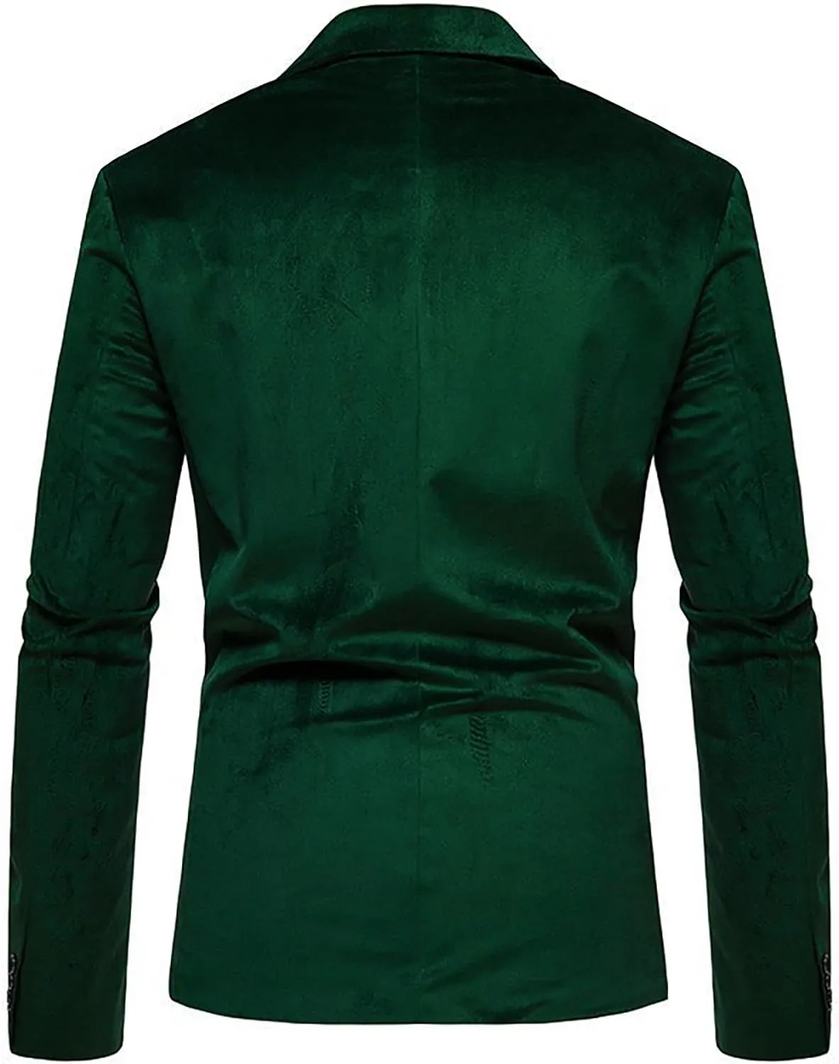 GATMSTZ Big Velvet Blazer for Men Blazer Jackets Mens Sport Coats 2 Buttons Party Wedding Evening Homecoming