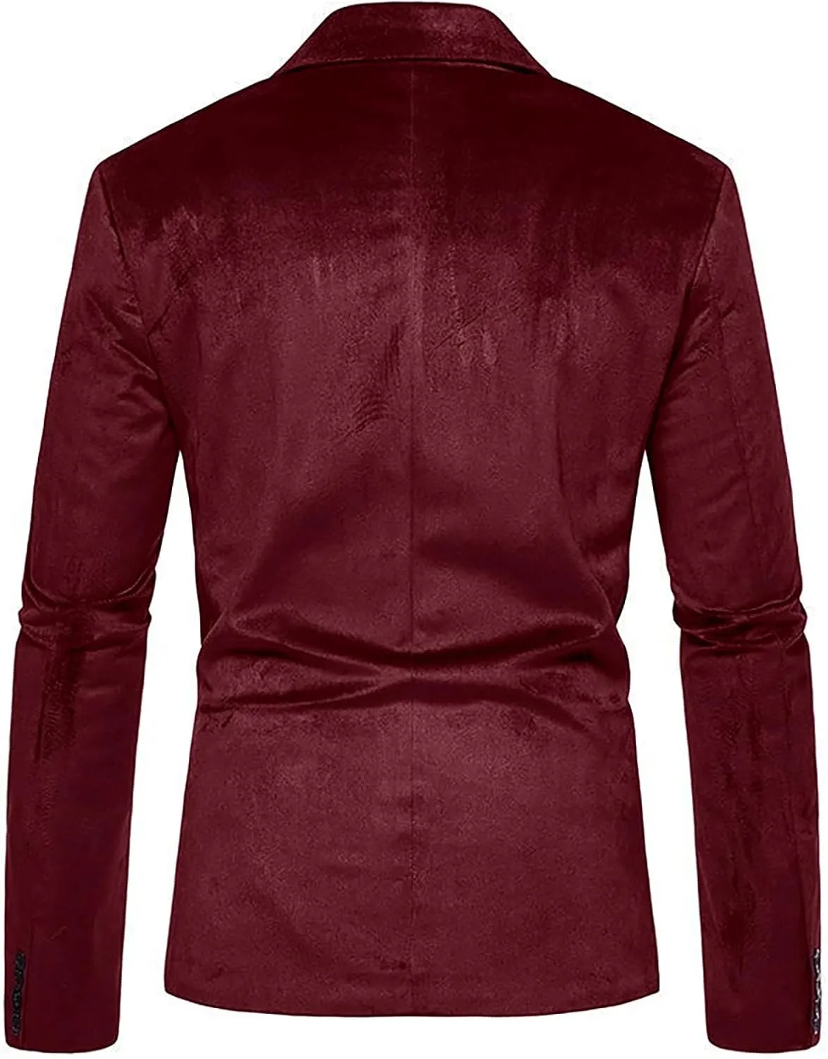 GATMSTZ Big Velvet Blazer for Men Blazer Jackets Mens Sport Coats 2 Buttons Party Wedding Evening Homecoming