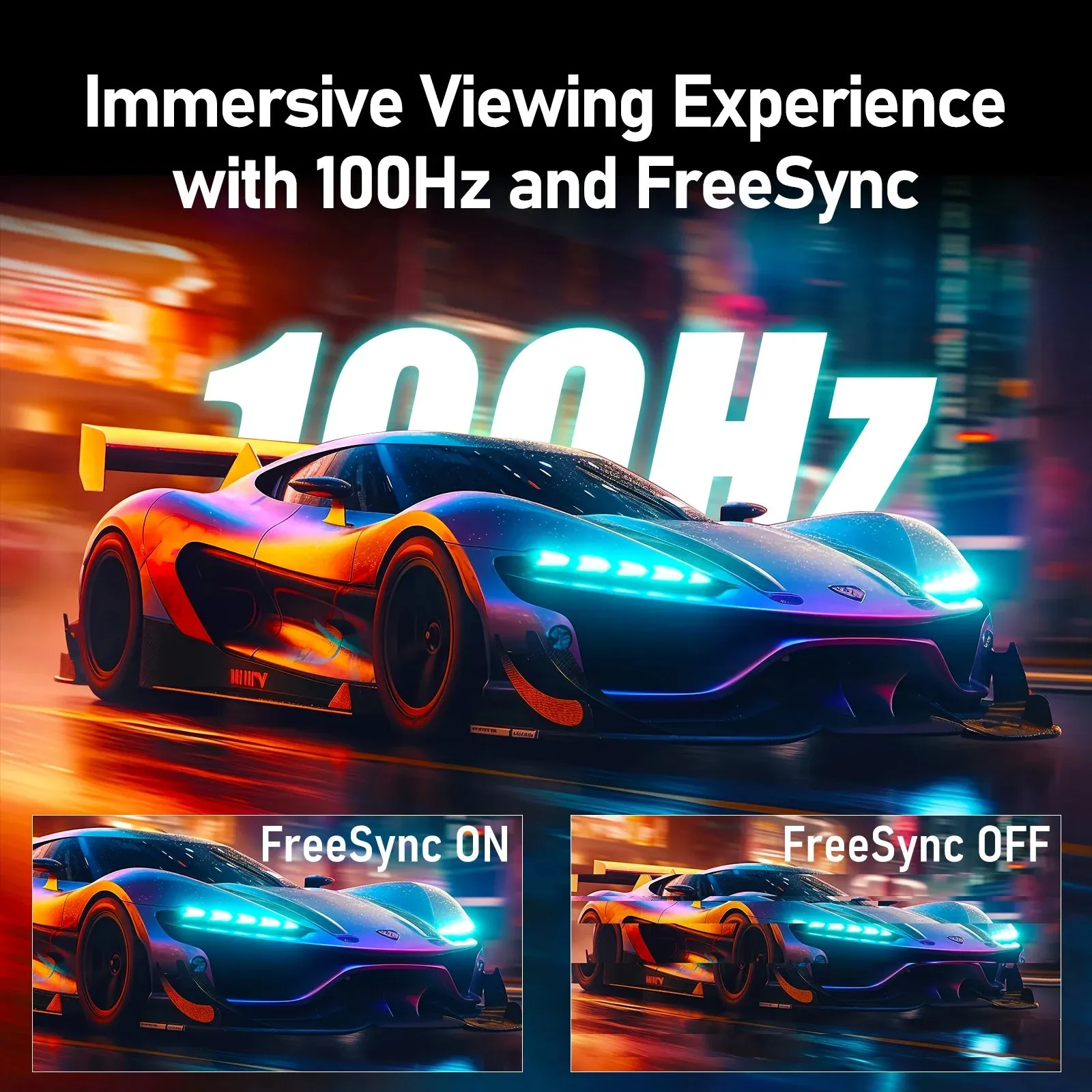 Gawfolk 27 inch Curved Monitor 100hz, PC White Computer Gaming Monitor FHD 1080P, 1800R, Frameless, Built-in Speakers