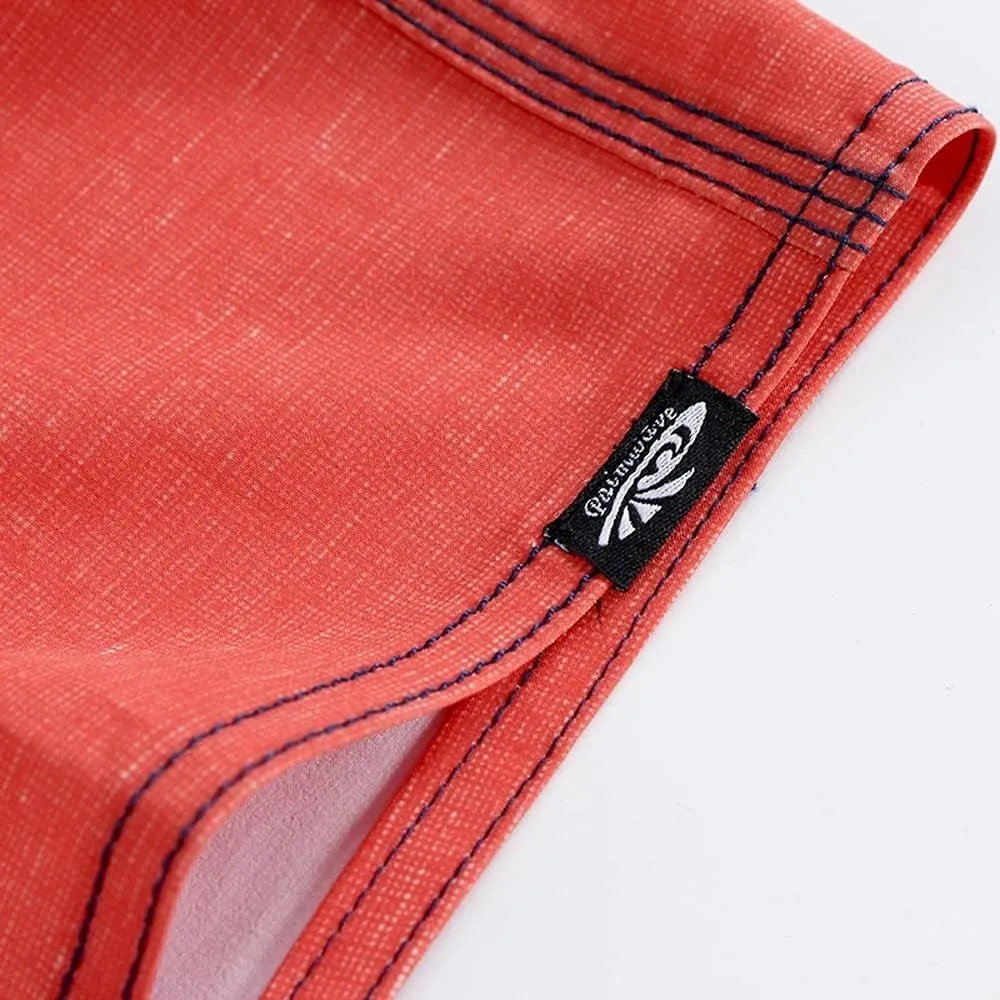 Hawaiian Microfiber, 4-Way Stretch Boardshorts - Multiple Pockets