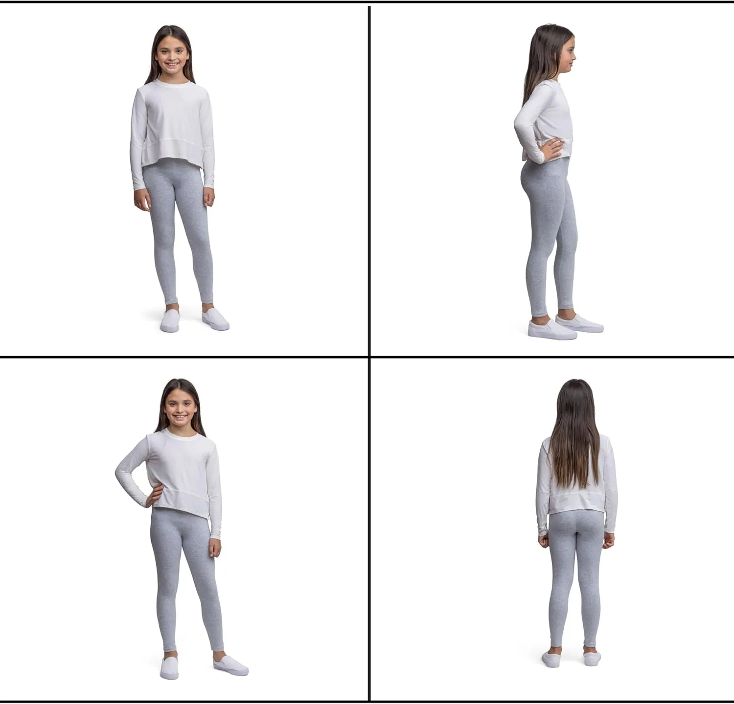 Lands' End Girls Tough Cotton Novelty Leggings