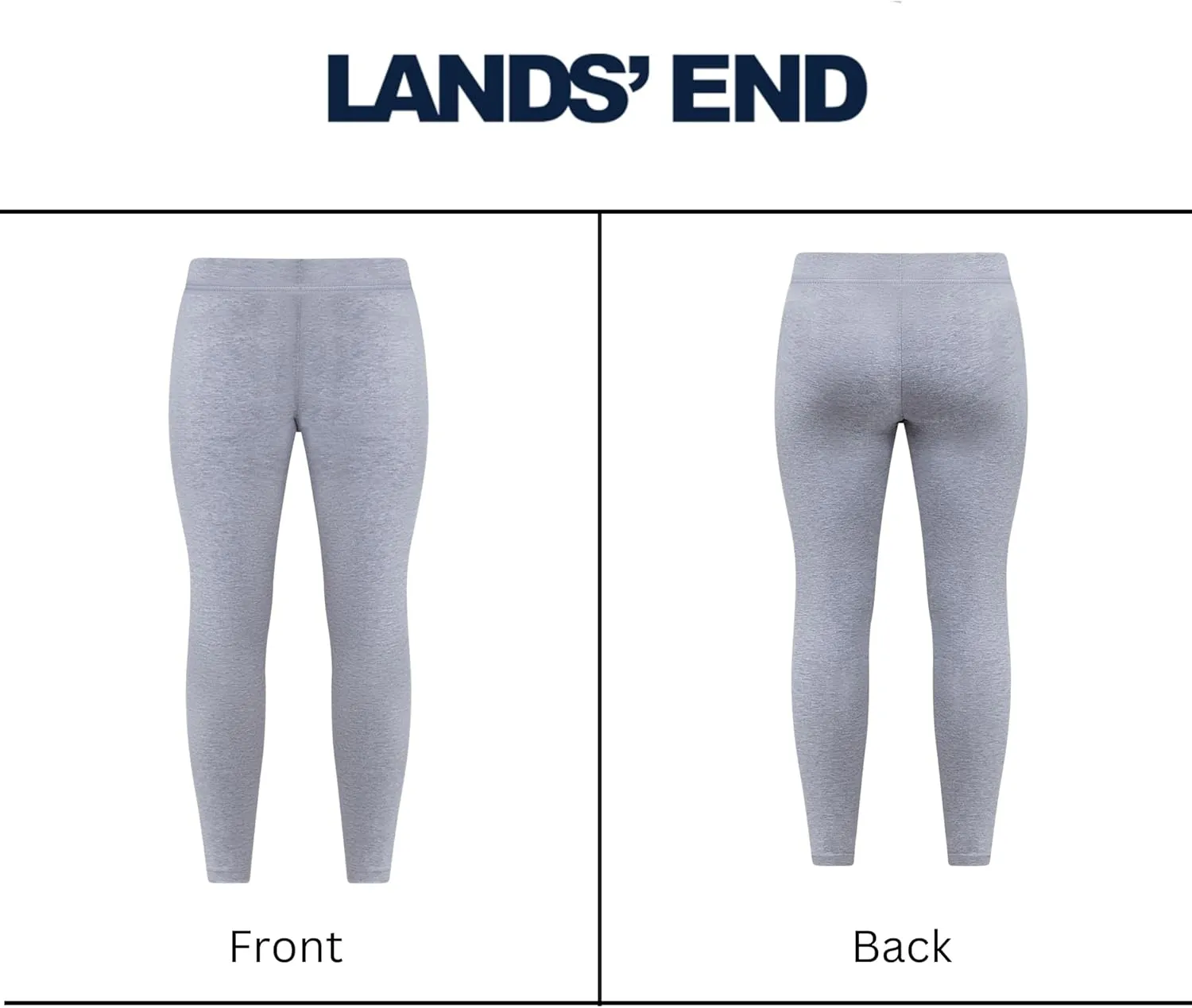 Lands' End Girls Tough Cotton Novelty Leggings