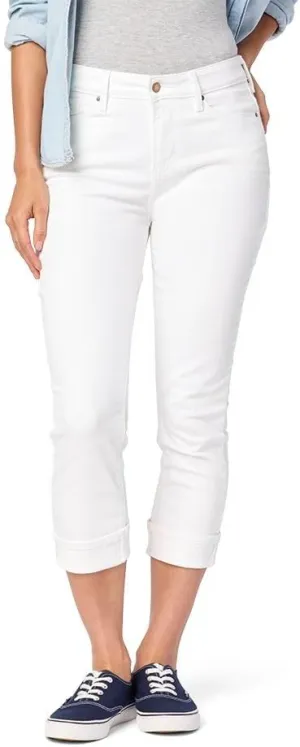 Levi Strauss Signature Gold Women's Mid-Rise Slim Fit Capris (Available in Plus Size)