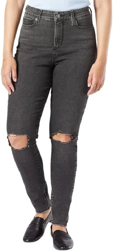 Levi Strauss Signature Gold Women's Totally Shaping High Rise Skinny Jeans (Standard and Plus)