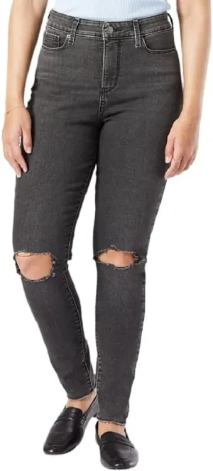 Levi Strauss Signature Gold Women's Totally Shaping High Rise Skinny Jeans (Standard and Plus)