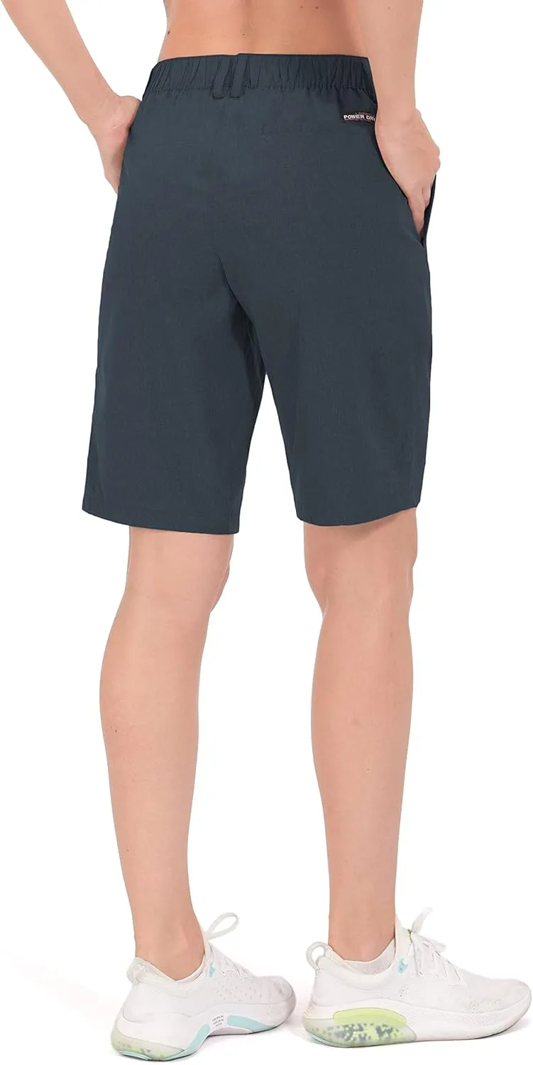 Little Donkey Andy Women's Bermuda Quick Dry Lightweight Stretch Shorts Golf Hiking Travel