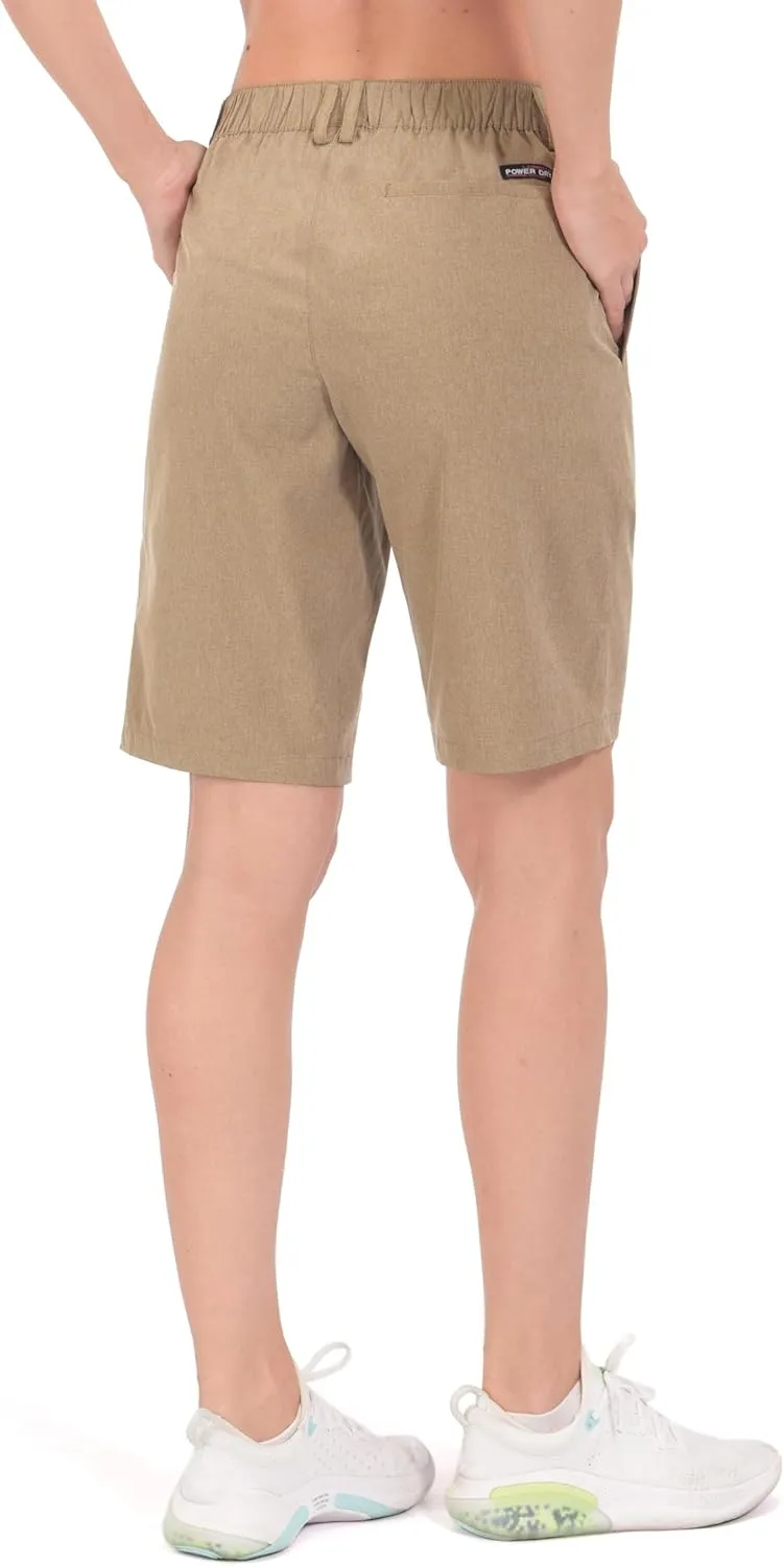 Little Donkey Andy Women's Bermuda Quick Dry Lightweight Stretch Shorts Golf Hiking Travel