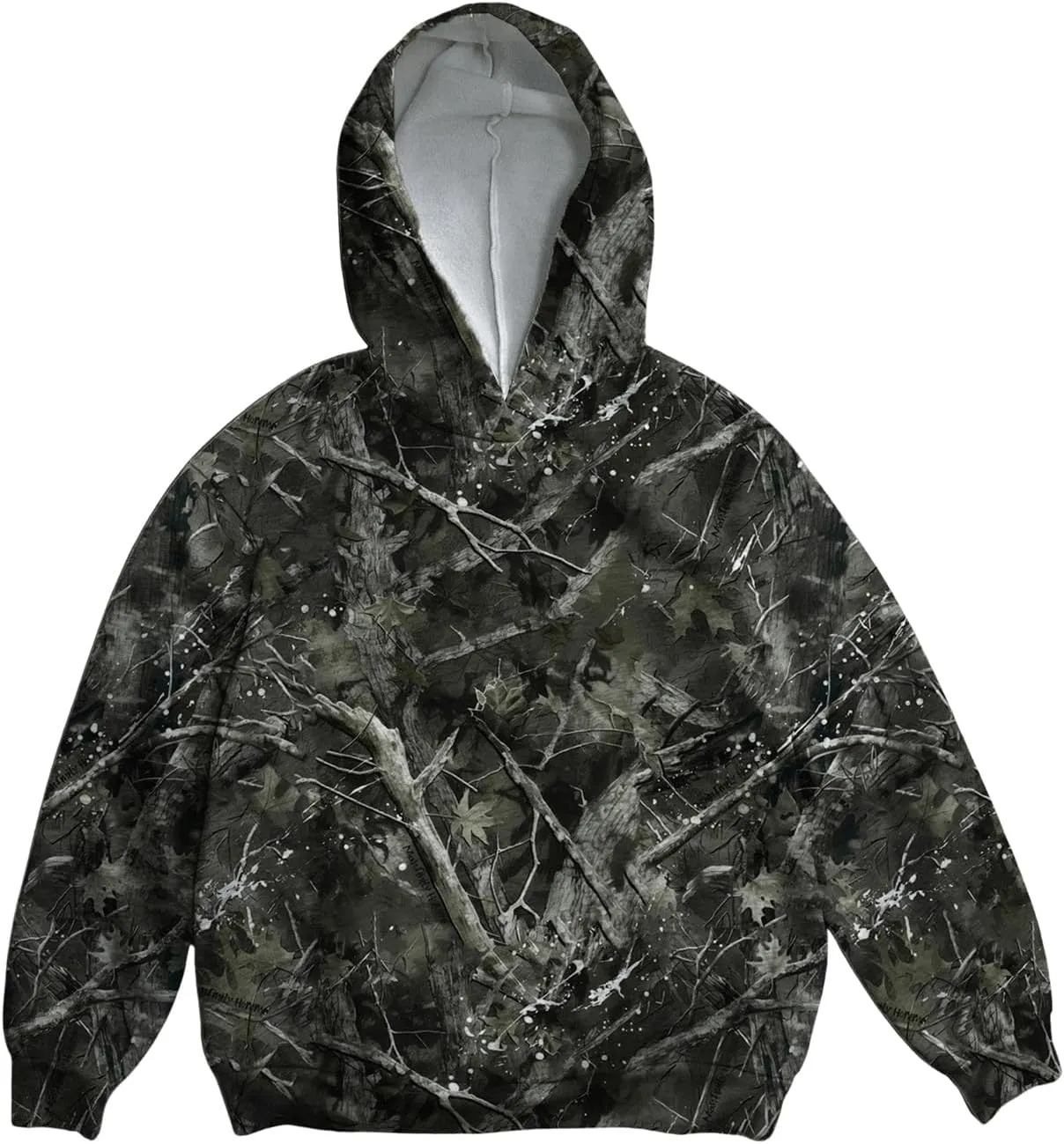 MakeMeChic Women's Camo Hoodie Y2K Graphic Long Sleeve Oversized Sweatshirts