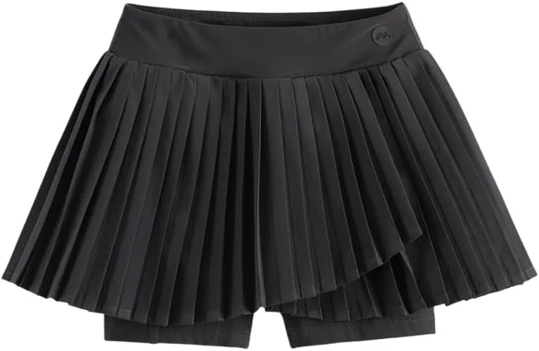 marc & janie Girls Active Pleated Tennis Skort Quick-Dry Stretchy Breathable Sports Skirt 550621