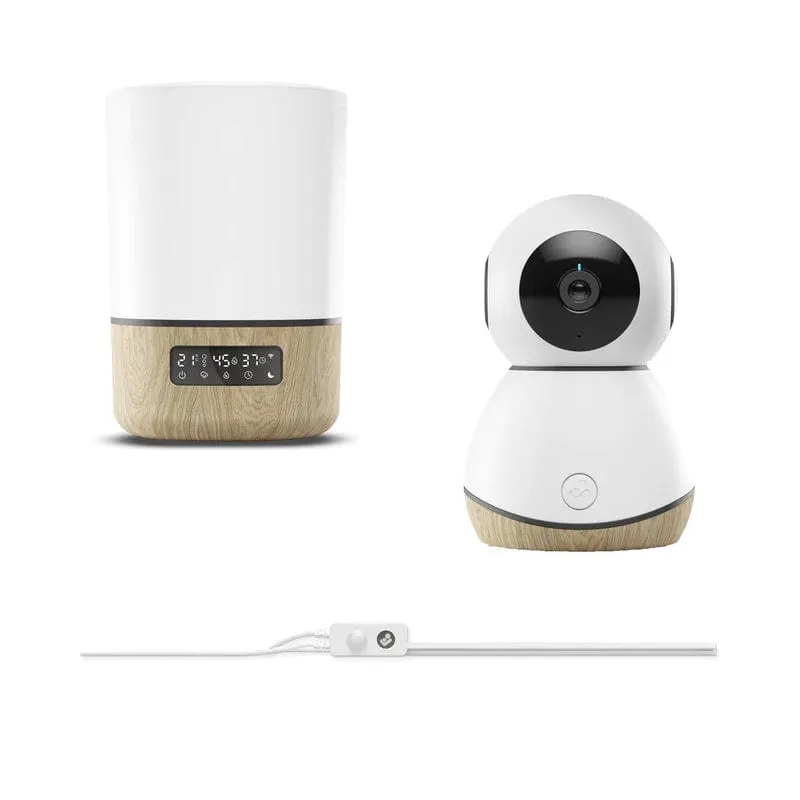 Maxi-Cosi See Baby Monitor, Breathe Humidifier & Glow Under Crib Light