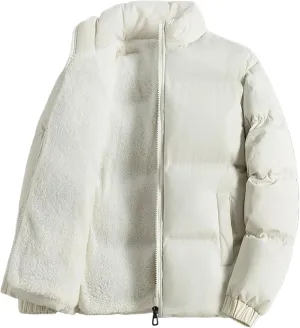 Men Winter Stand Collar Casual Coats Puffer jacketr Mens Fleece Lined jacketrs Thicken Warm Cotton Padded jacketr