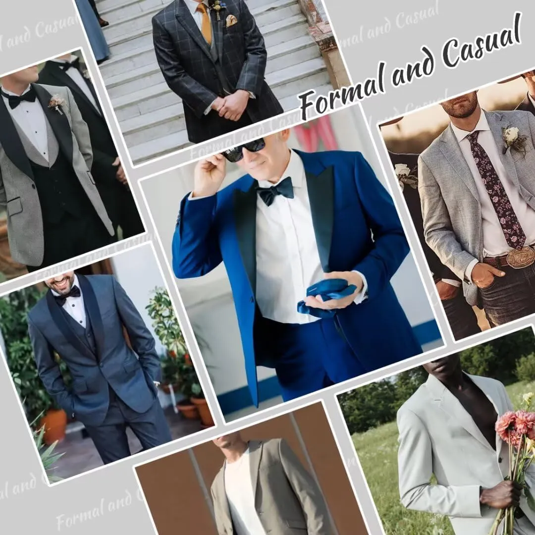 Men's Blazers Sport Coats Slim Fit Dinner Party Suit Jacket for Wedding Business Casual Coat