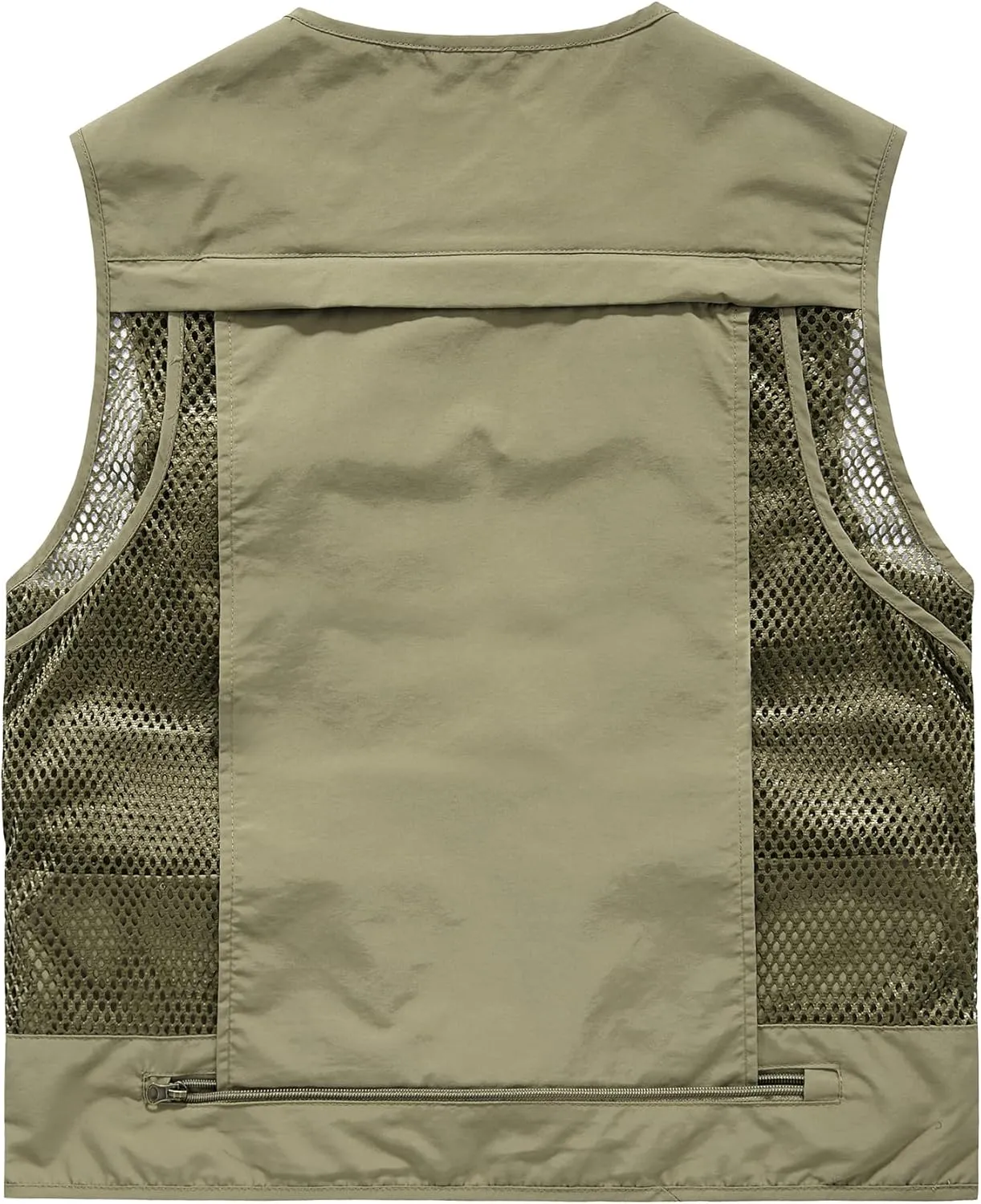 Men's Outdoor Fishing Work Safari Travel Photo Cargo Vest Outdoor Fishing Vest