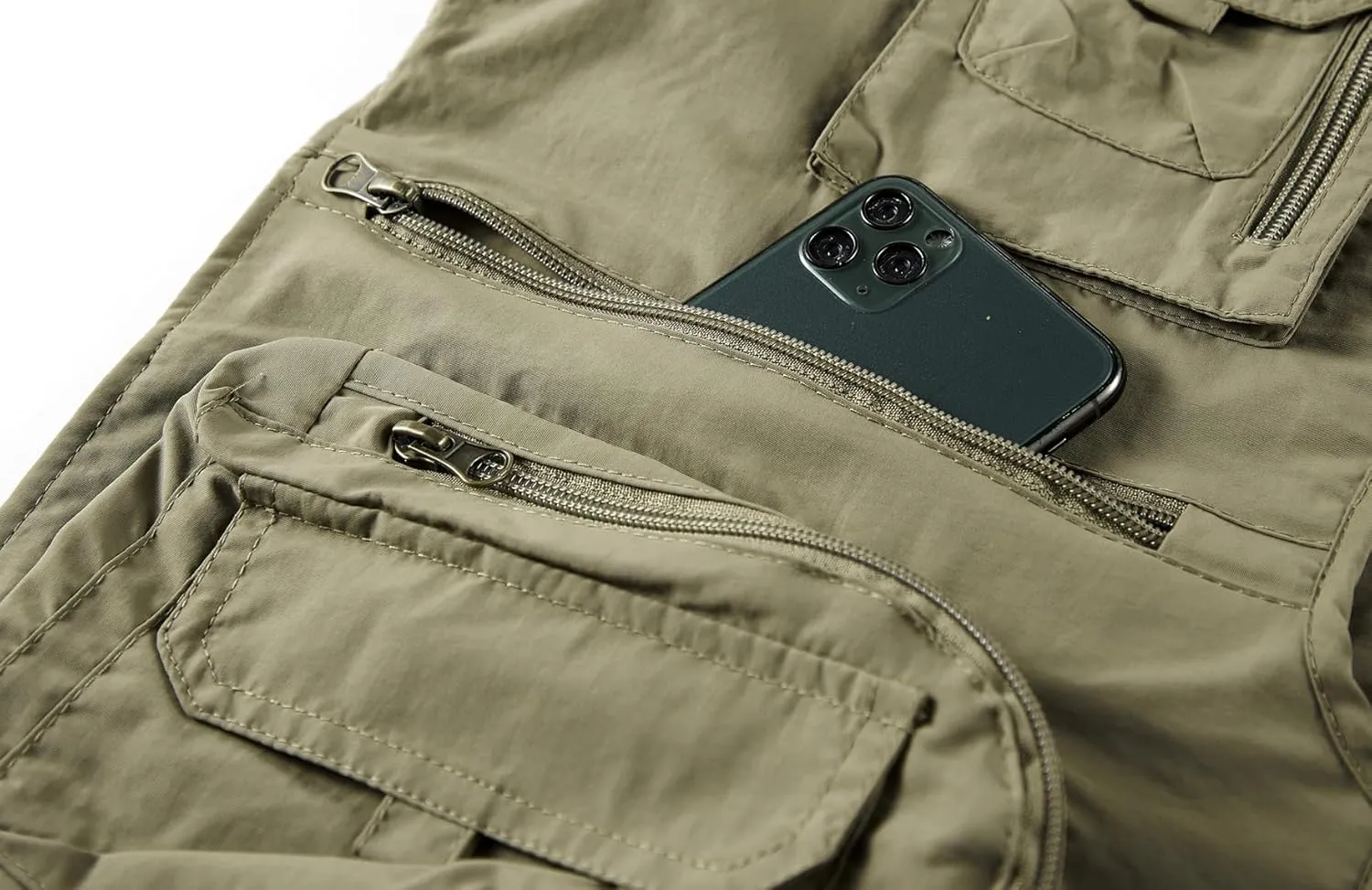 Men's Outdoor Fishing Work Safari Travel Photo Cargo Vest Outdoor Fishing Vest