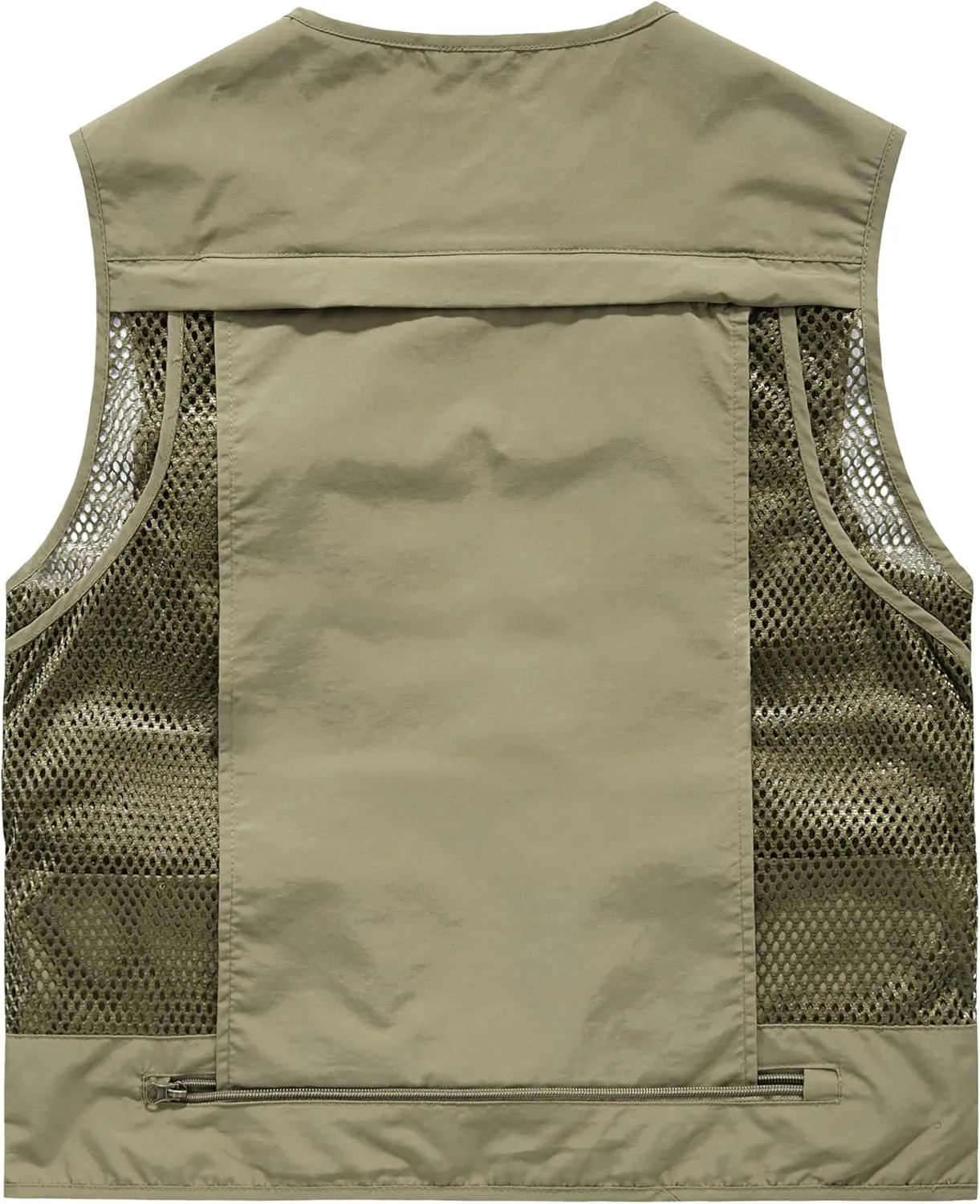 Men's Outdoor Fishing Work Safari Travel Photo Cargo Vest Outdoor Fishing Vest
