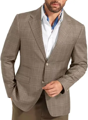 Men's Suit Jacket Blazer Casual Plaid Stripe Slim Fit Single Breasted Mens Tuxedos Jackets Party Sport Coats Blazers