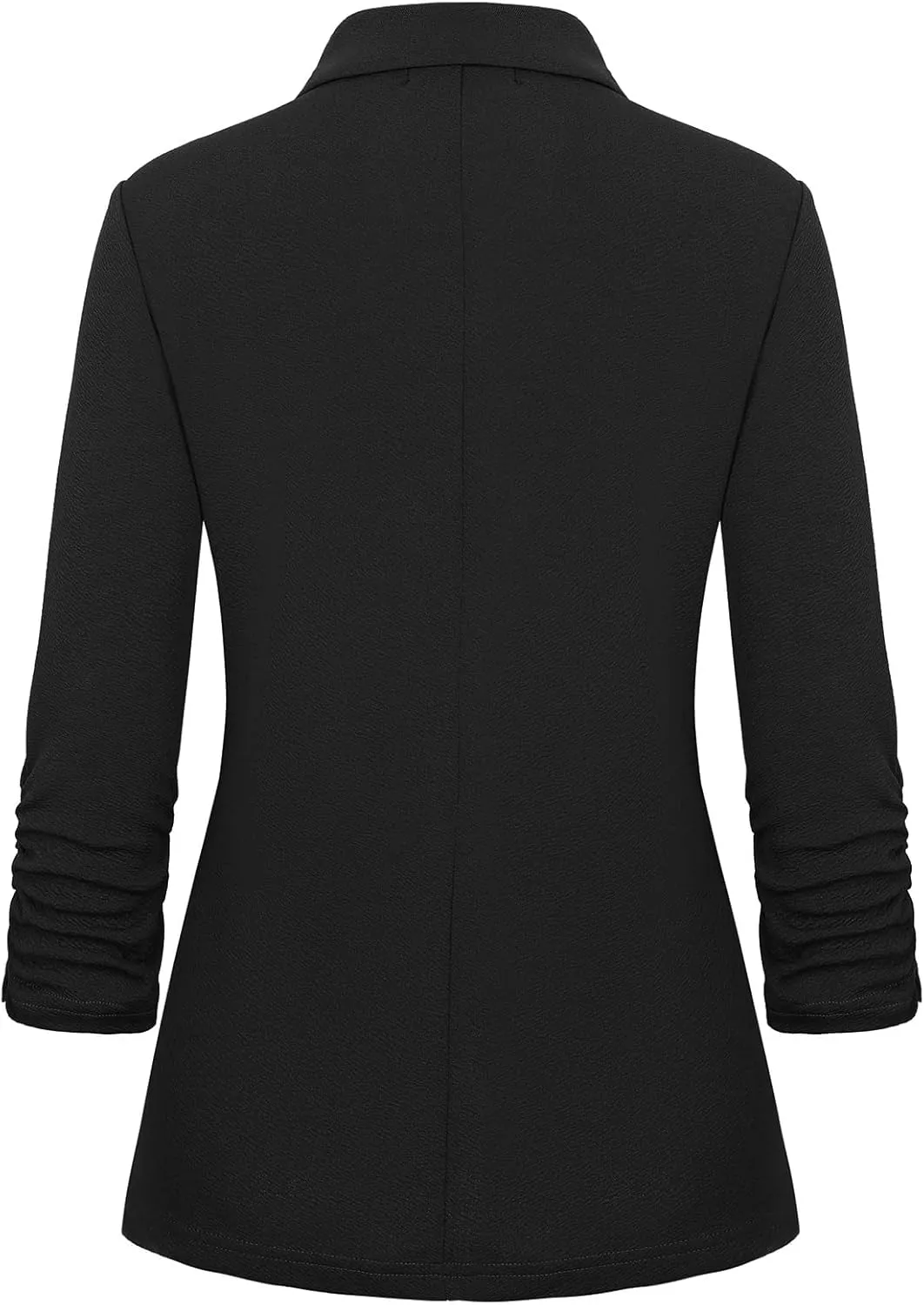 MINTLIMIT Womens Blazer 3/4 Sleeve Lapel Collar Business Work Blazers Button Front Casual Jackets with Pockets
