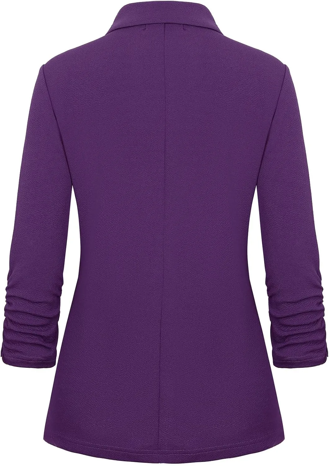 MINTLIMIT Womens Blazer 3/4 Sleeve Lapel Collar Business Work Blazers Button Front Casual Jackets with Pockets