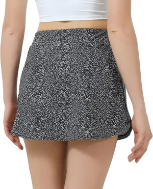OVRUNS Tennis Skirts for Women with Shorts Pockets Athletic Running Skorts Skirts for Golf Workout Sport