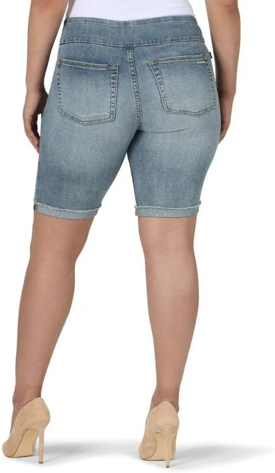 Rock & Republic Women's Denim Rx Fever Stretch 10" Bermuda Short