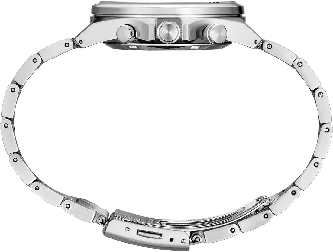 SEIKO SSB347 Watch for Men - Essentials - Quartz Chronograph, Tachymeter