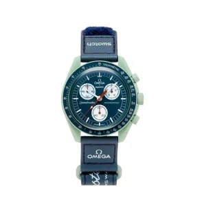 SWATCH X OMEGA BIOCERAMIC MOONSWATCH MISSION TO EARTH