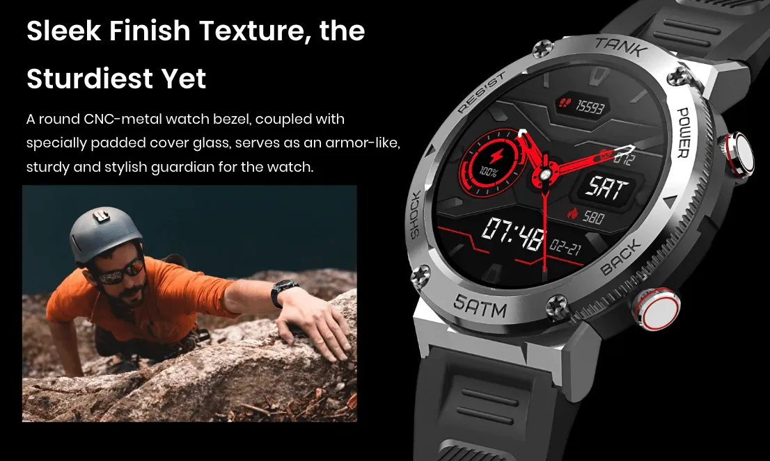 The TANK Smartwatch by ATACLETE