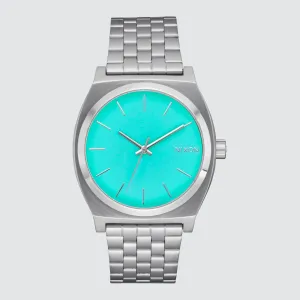 Time Teller Watch Silver / Turquoise