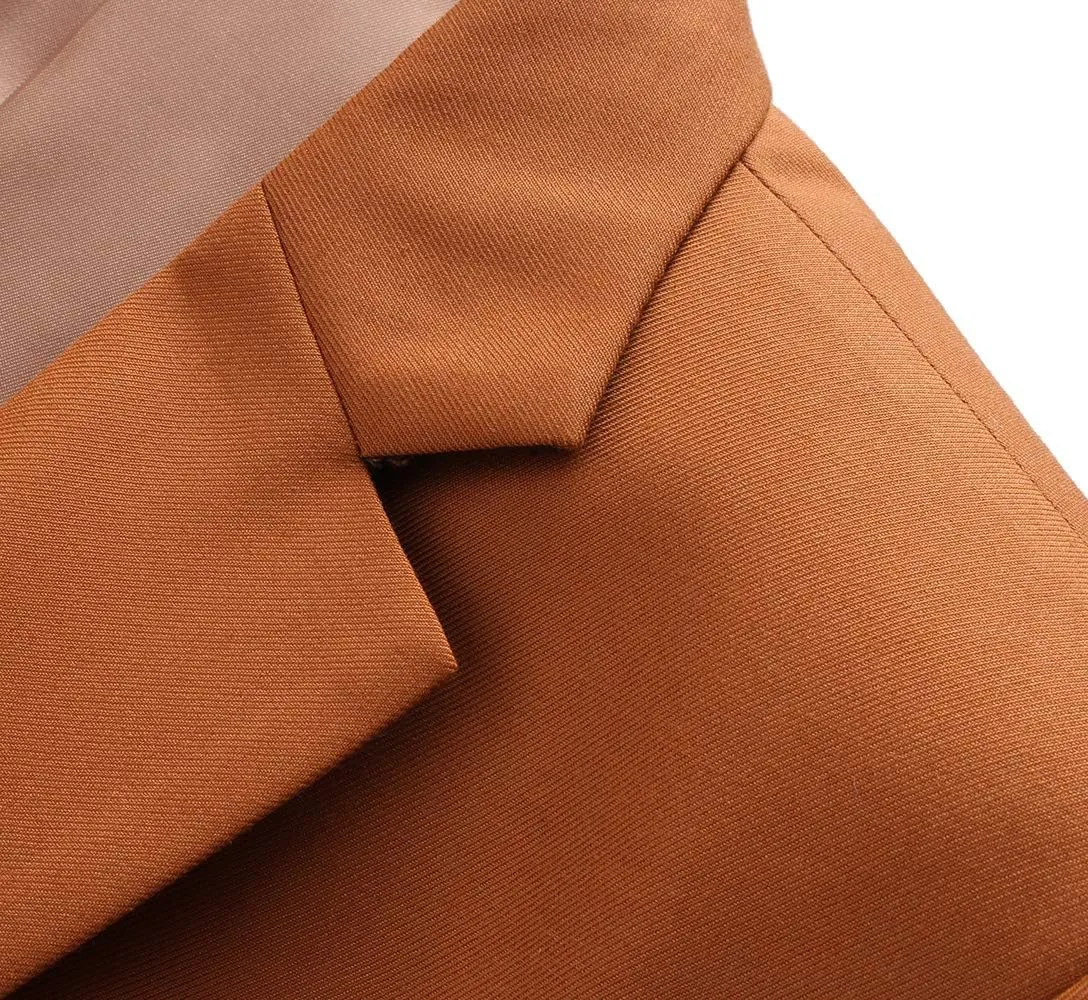 UNINUKOO Mens Suit Jacket Slim Fit Sport Coat 1 Button Notched Lapel Casual Fashion Dress Blazer for Men