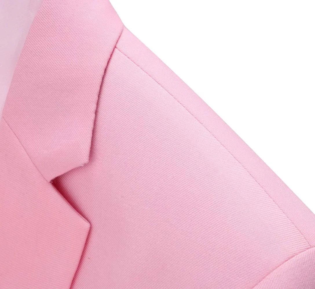 UNINUKOO Mens Suit Jacket Slim Fit Sport Coat 1 Button Notched Lapel Casual Fashion Dress Blazer for Men