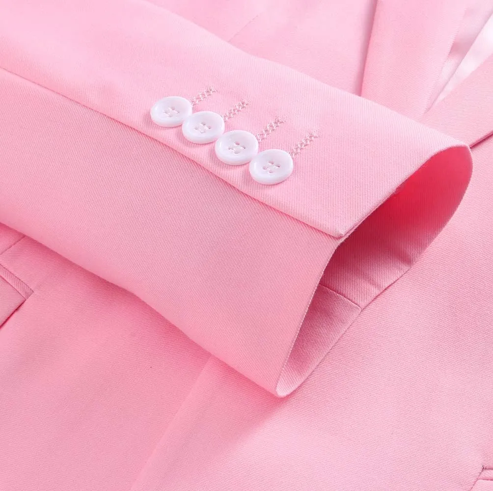 UNINUKOO Mens Suit Jacket Slim Fit Sport Coat 1 Button Notched Lapel Casual Fashion Dress Blazer for Men