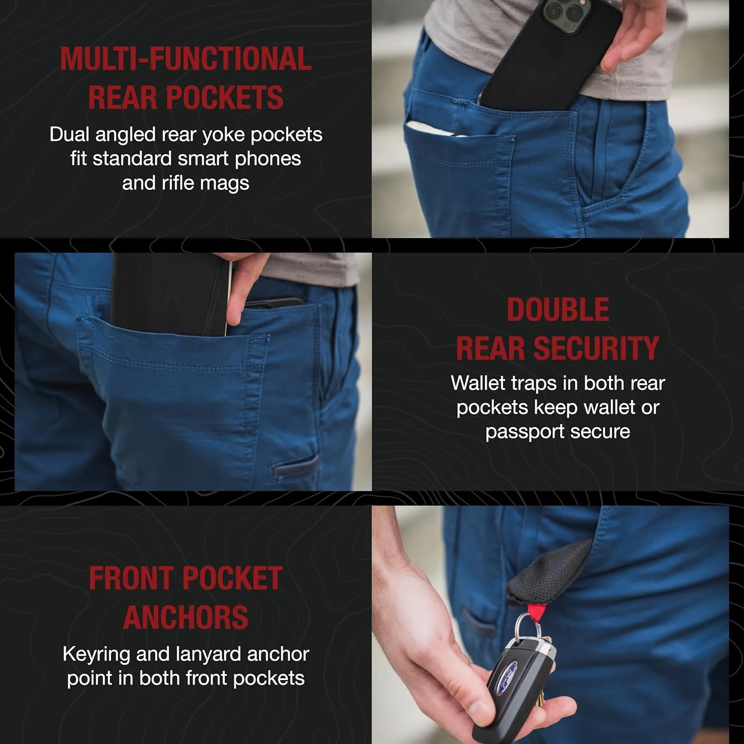 Vertx Delta LT 10 Inch Mens Tactical Shorts with Pockets, Lightweight Stretch Casual Workwear, Tactical Gear, Athletic-Fit